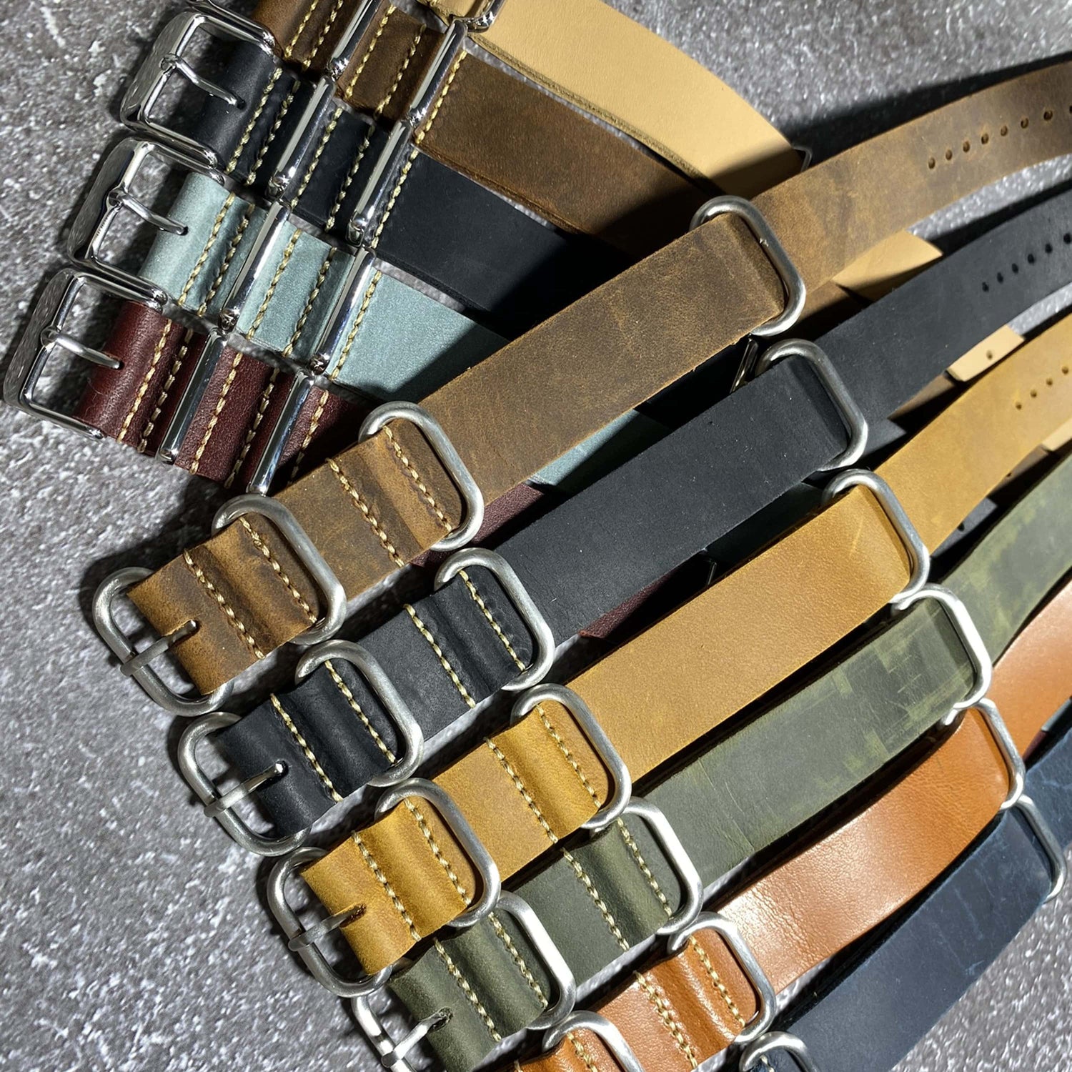 Leather NATO/ZULU Strap Collection