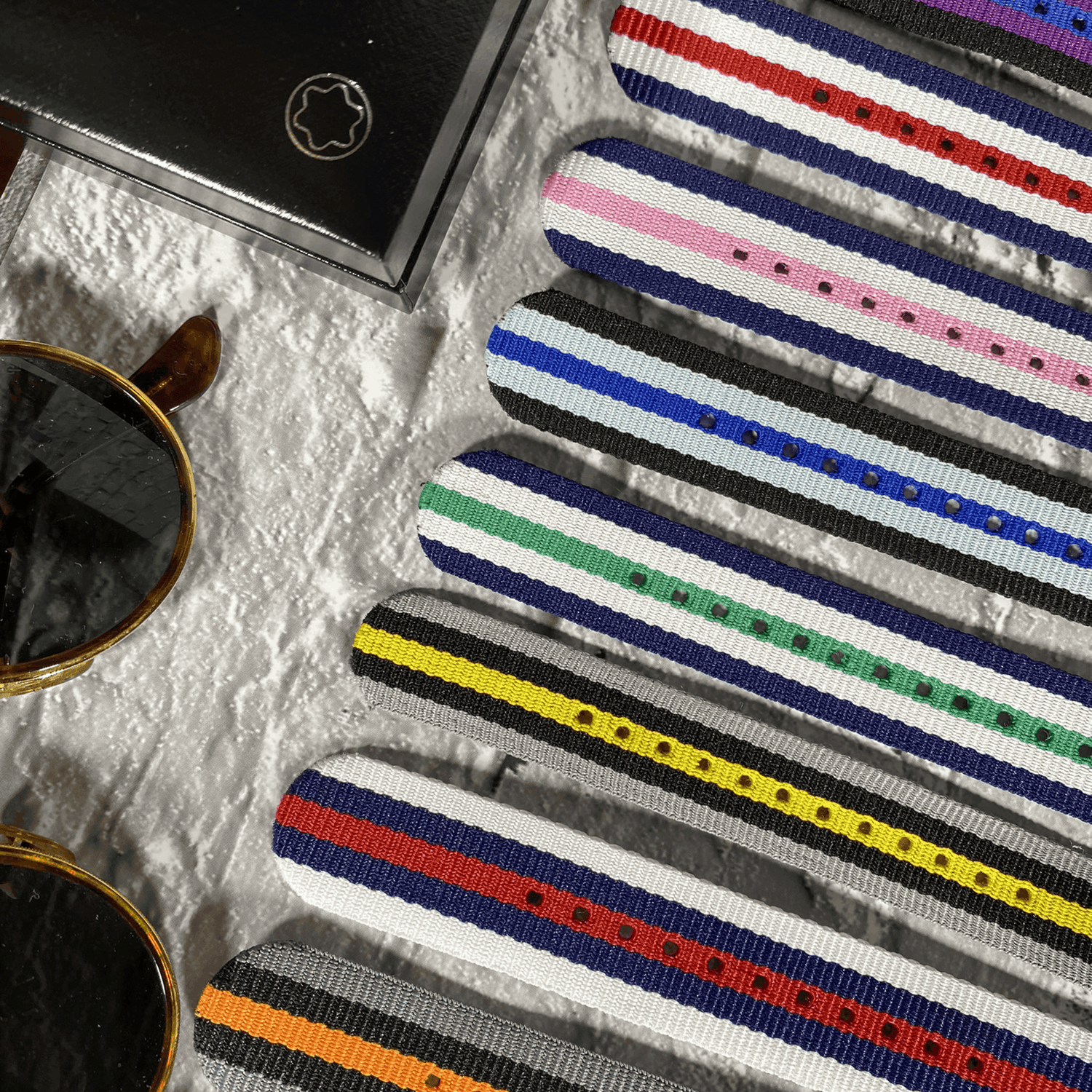 Multicolour 5 Stripes NATO Straps