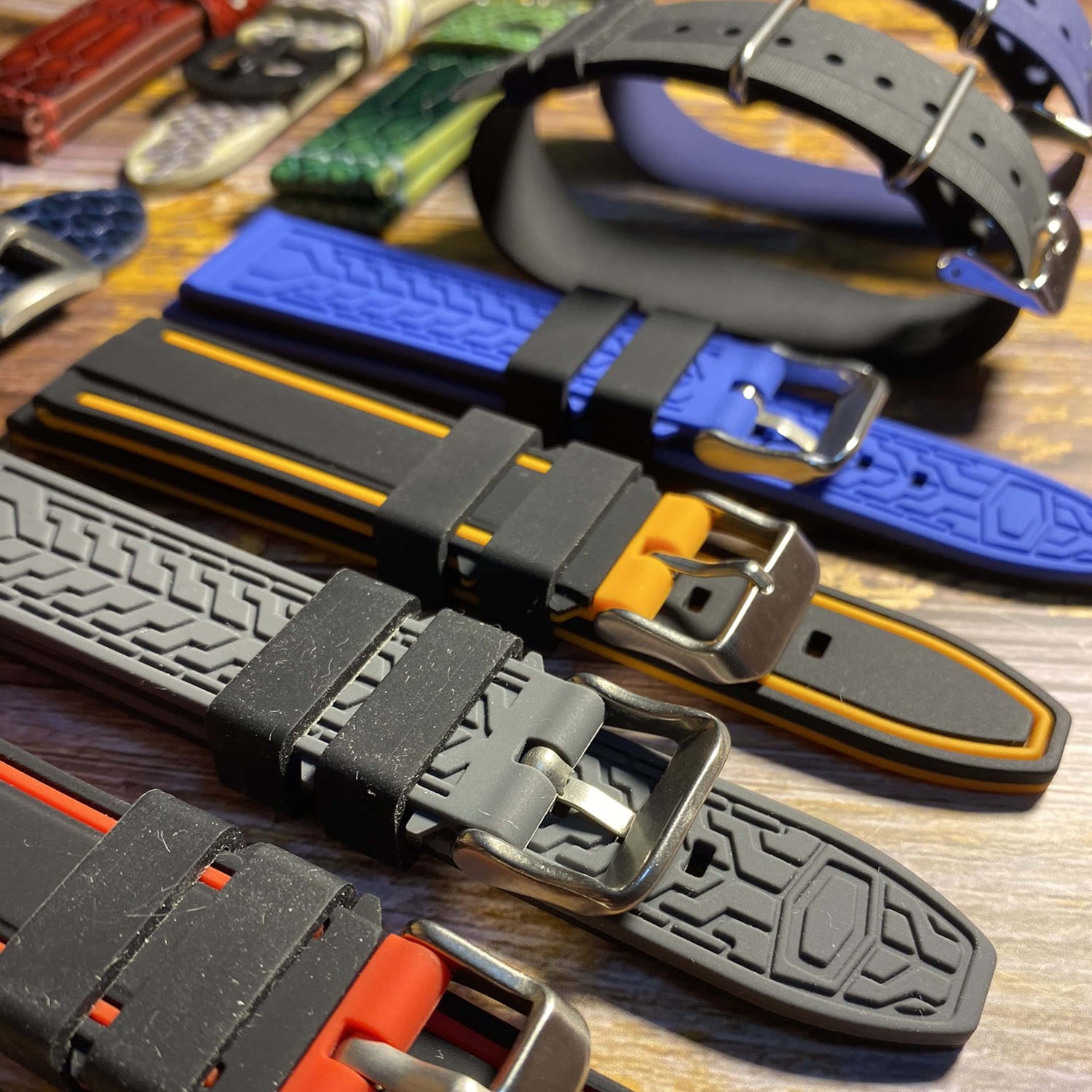 Silicone Watch Band Collection