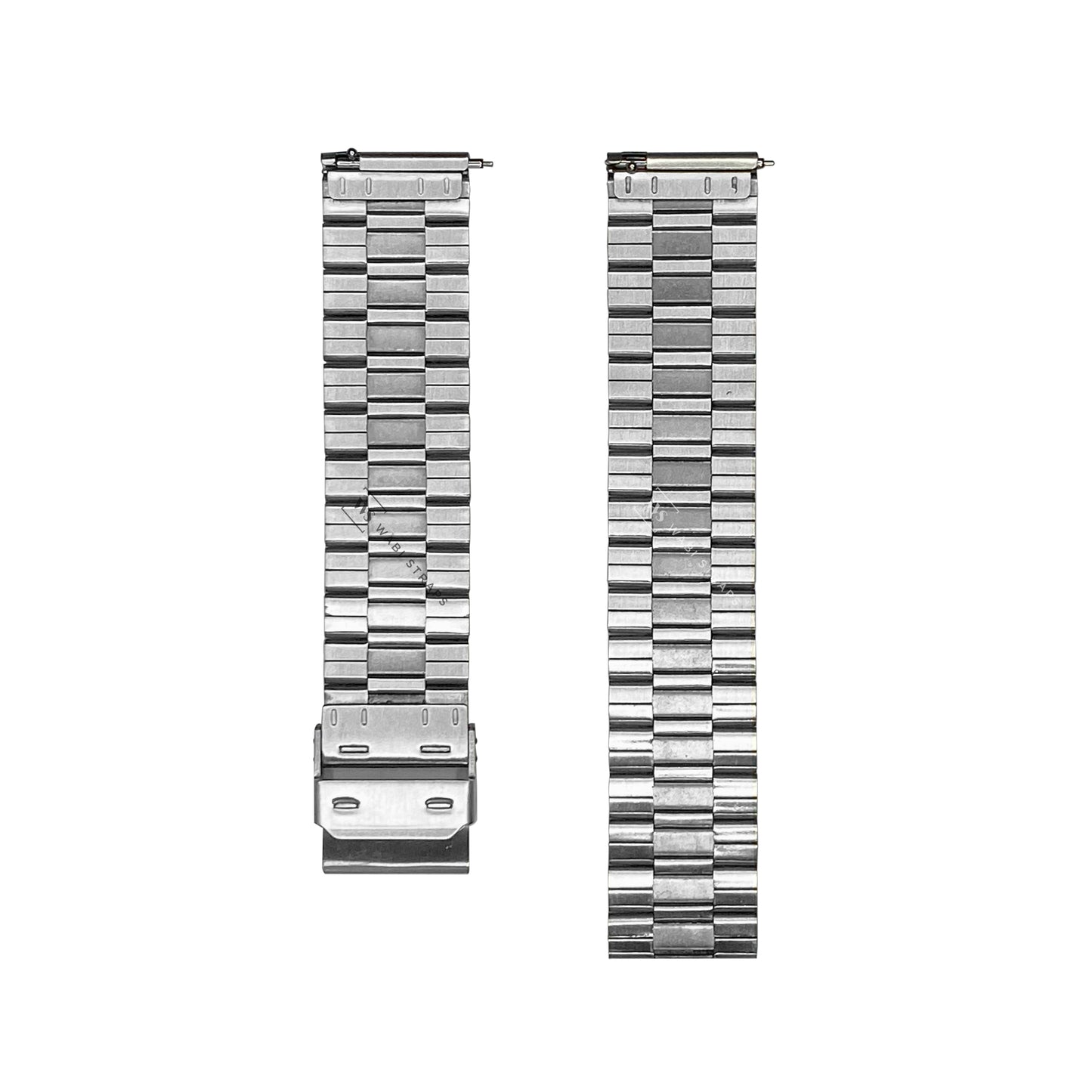 Silver Bandoleer Single Link Metal Bracelet