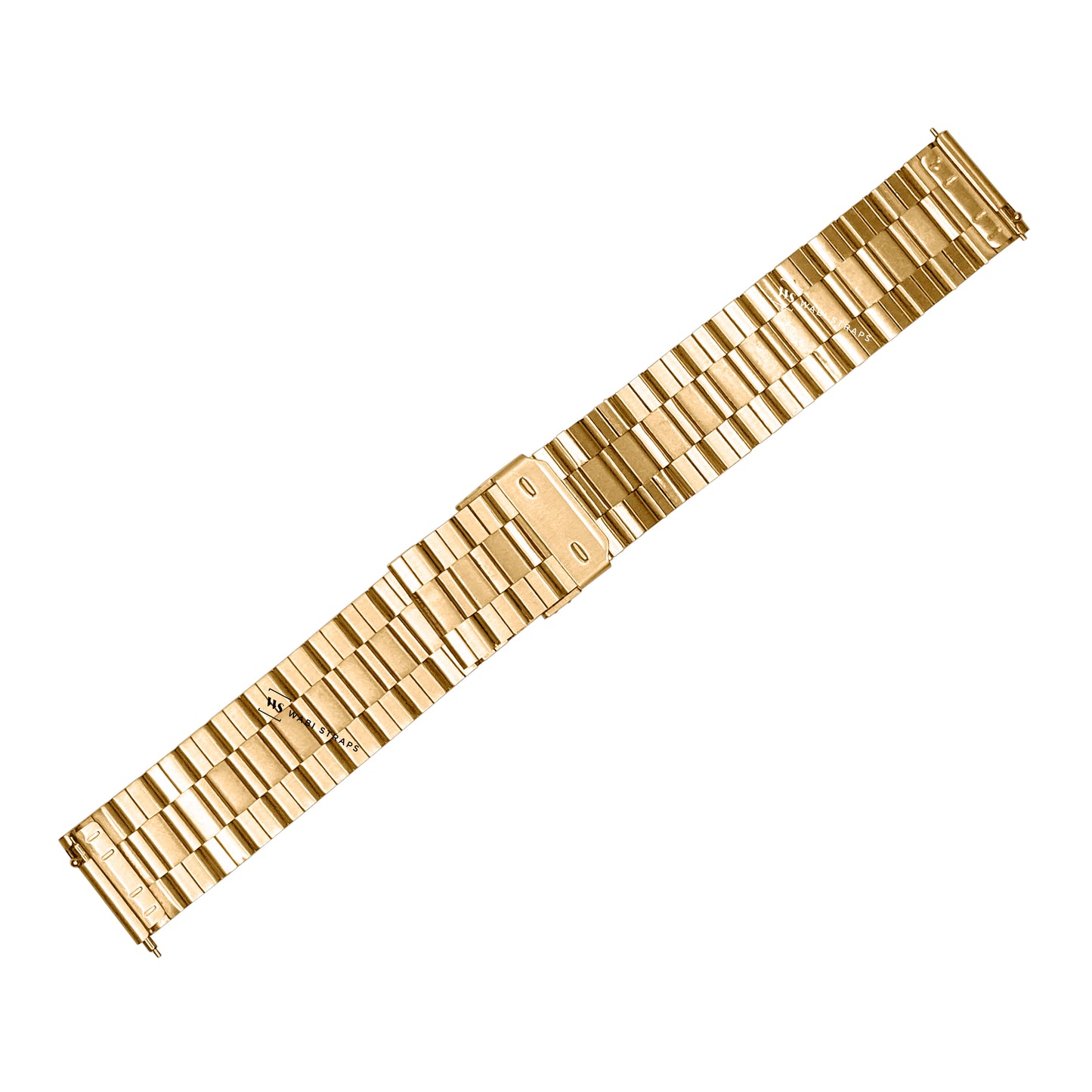 Gold Bandoleer Single Link Metal Bracelet