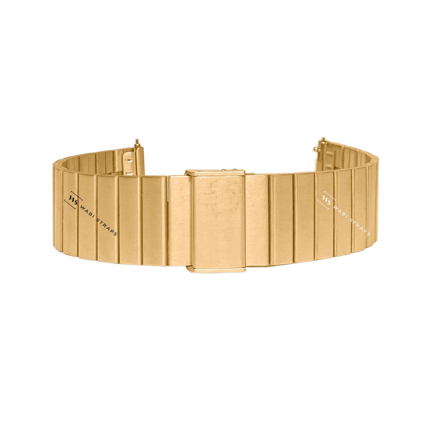 Gold Bandoleer Single Link Metal Bracelet