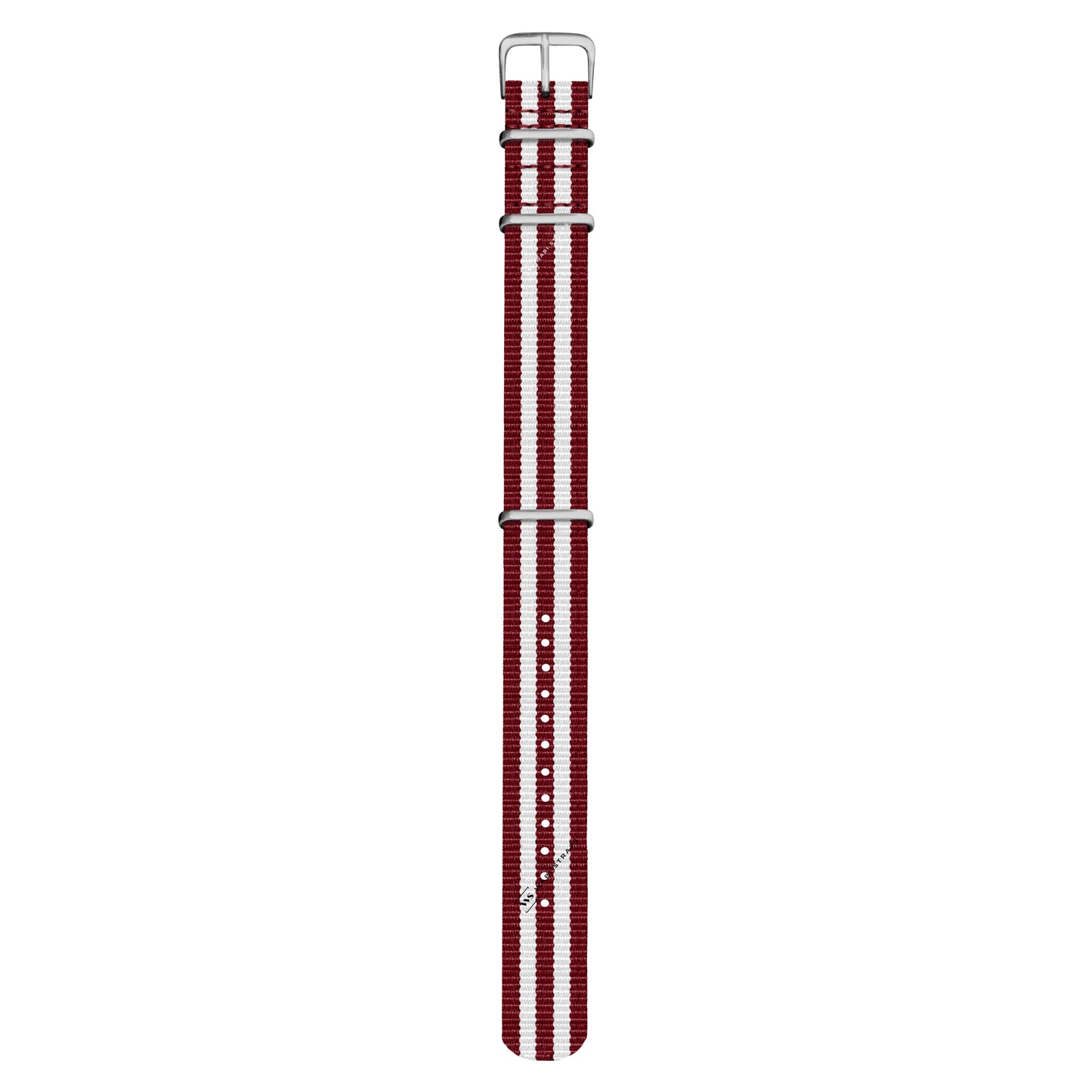 Red & White Ballistic British Military Watch Strap