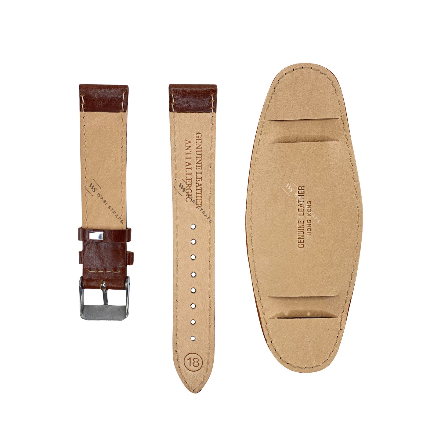 Vintage Bund Oiled Leather Strap