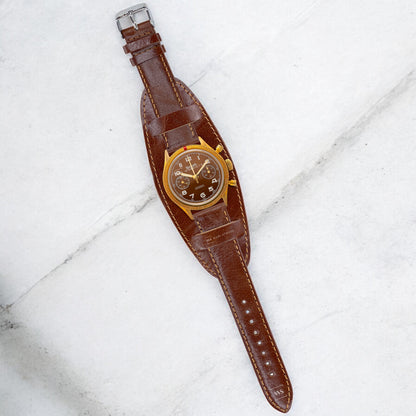 Vintage Bund Oiled Leather Strap