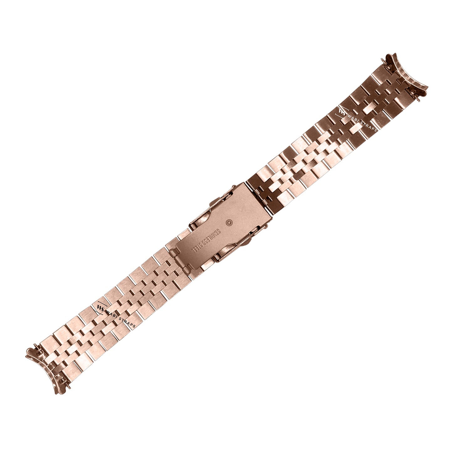 Rose Gold Classic Jubilee Metal Bracelet