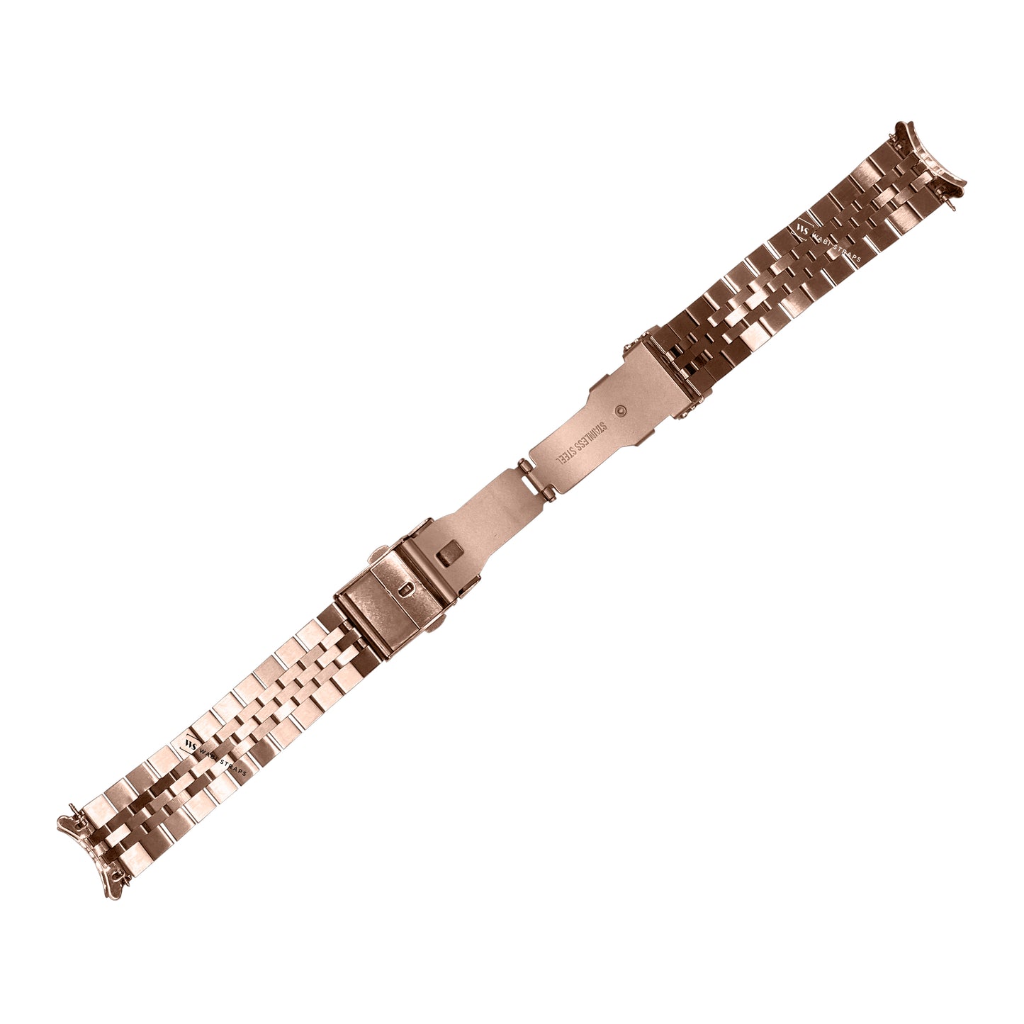 Rose Gold Classic Jubilee Metal Bracelet