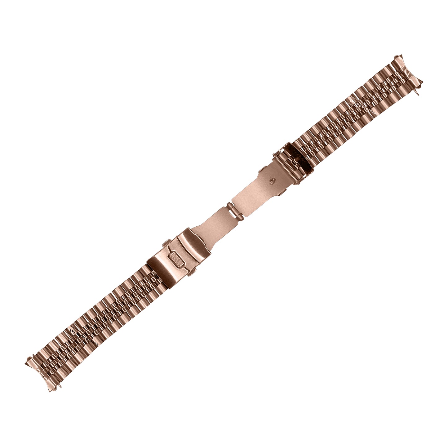 Rose Gold Classic Jubilee Metal Bracelet