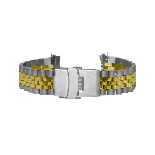 Gold & Silver Classic Jubilee Metal Bracelet