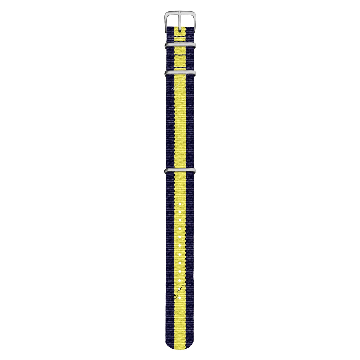 Navy Blue & Yellow Classic British Military Watch Strap