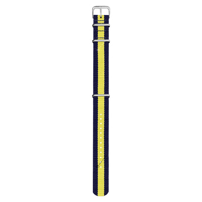 Navy Blue & Yellow Classic British Military Watch Strap