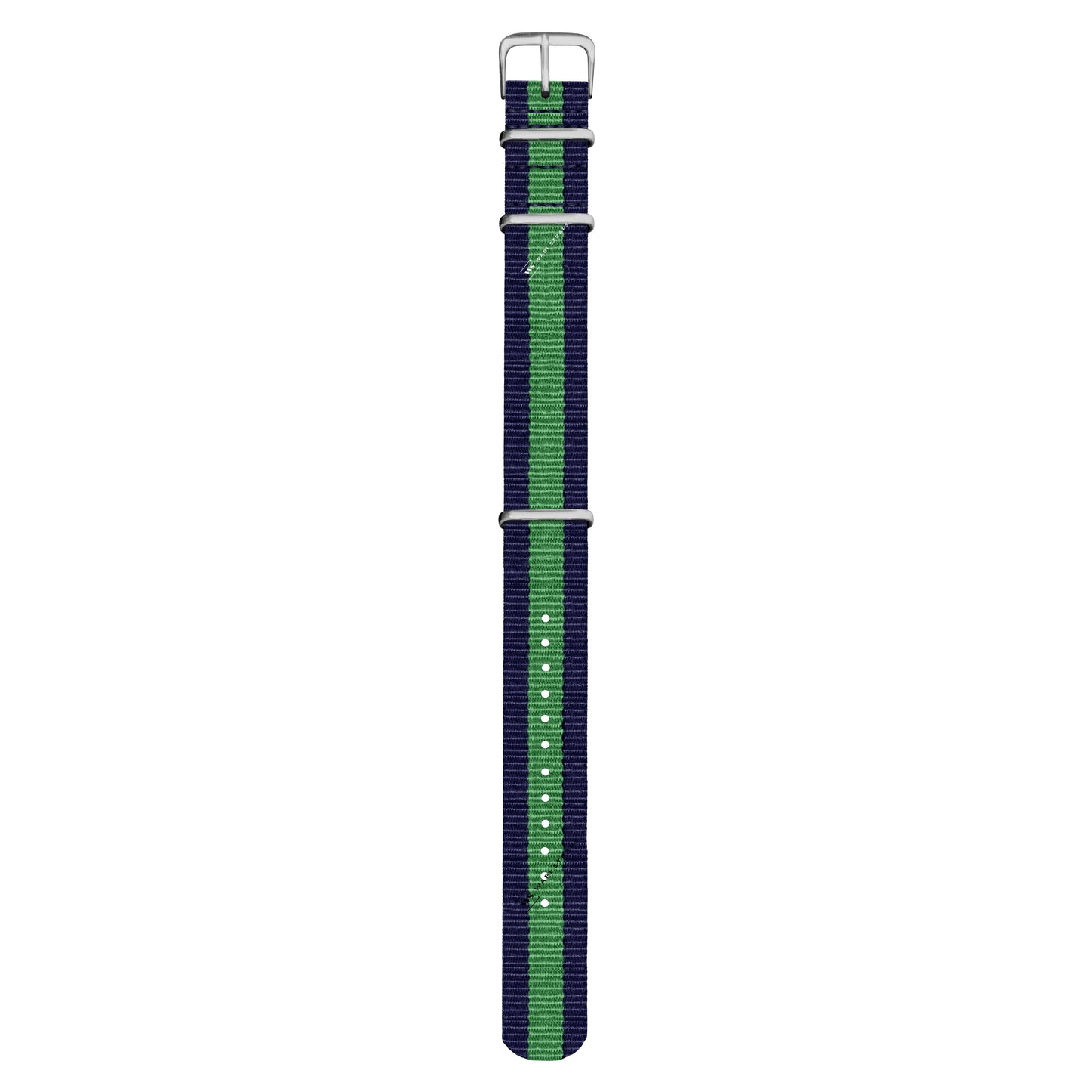 Navy Blue & Green Classic British Military Watch Strap