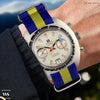 Sweden Flag Classic British Military Watch Strap