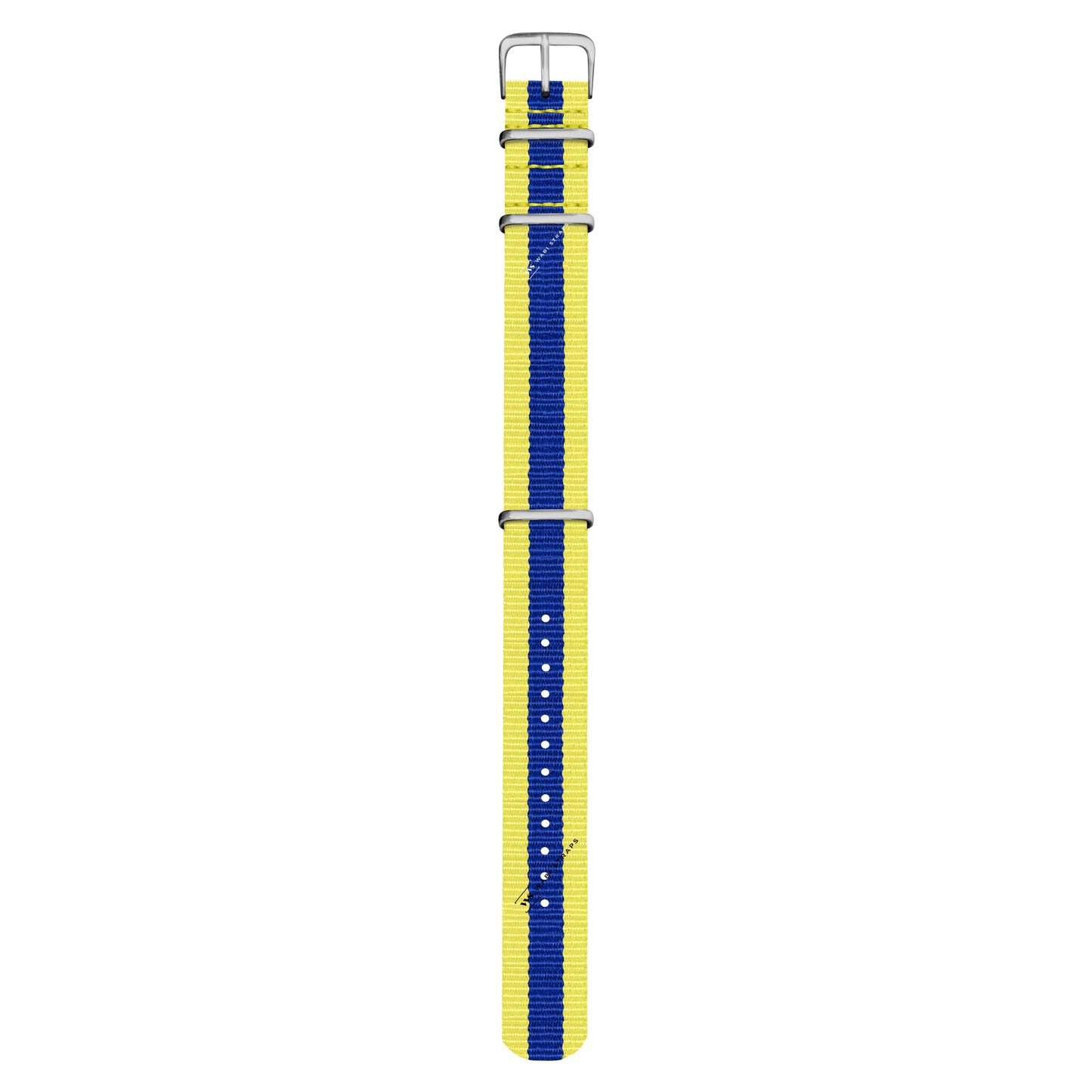 Yellow & Blue Classic British Military Watch Strap