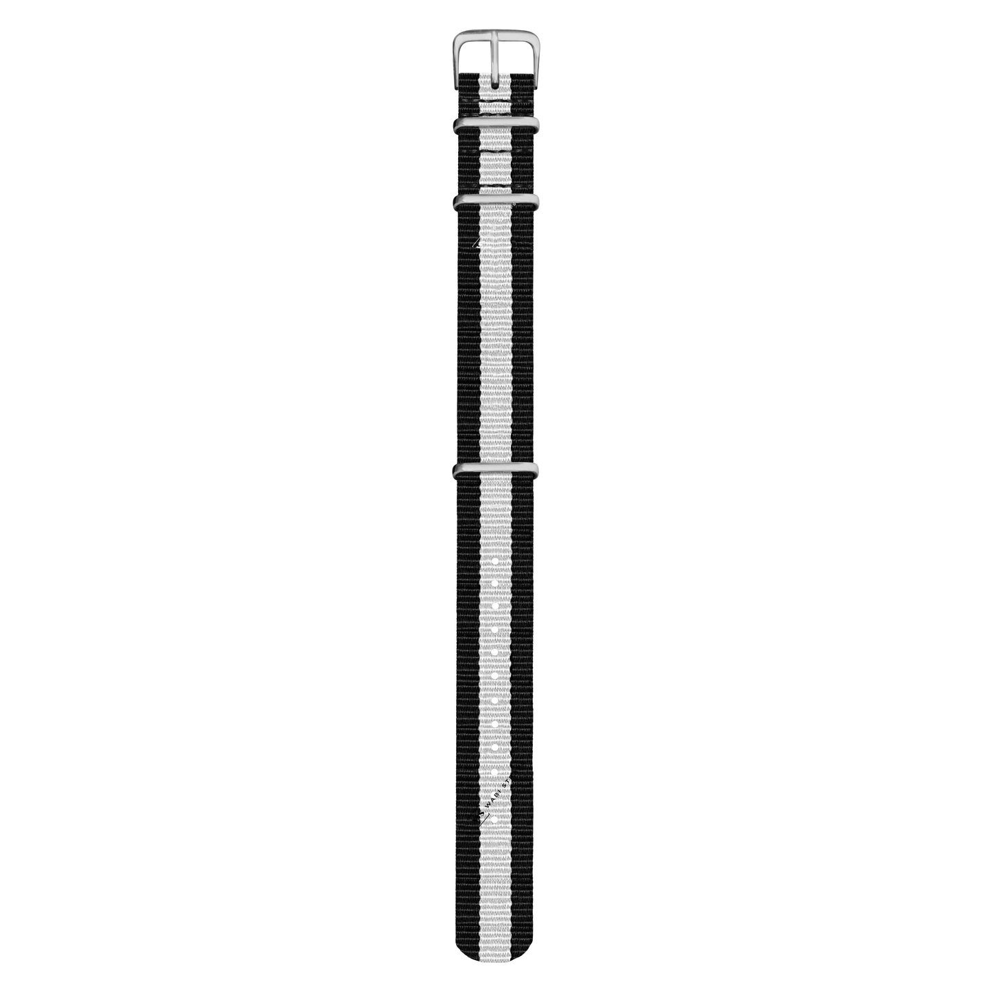 Black & White Classic British Military Watch Strap