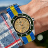 Ukraine Flag Classic British Military Watch Strap