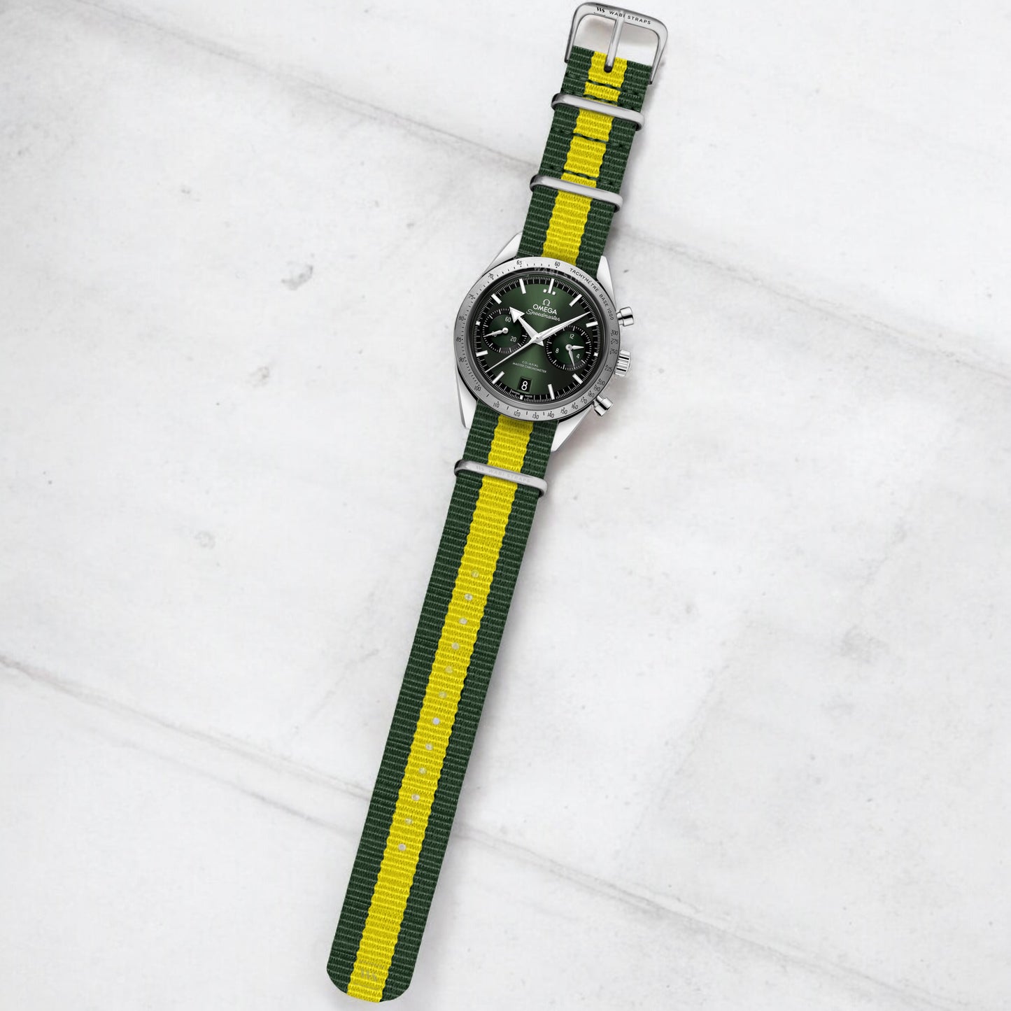 Brazil Flag Classic British Military Watch Strap