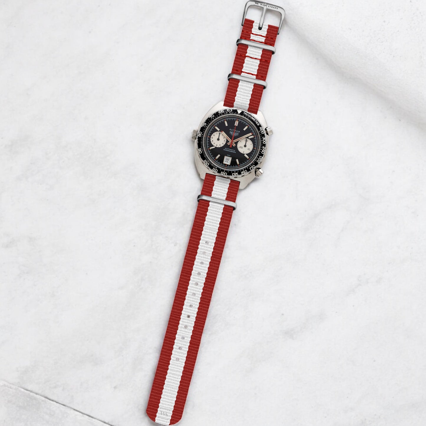 Switzerland Flag Classic British Military Watch Strap