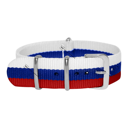 Russia Flag Classic British Military Watch Strap