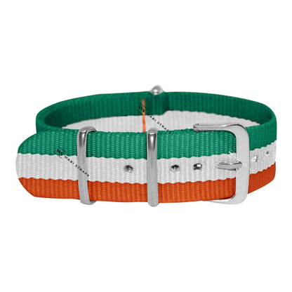 India Flag Classic British Military Watch Strap