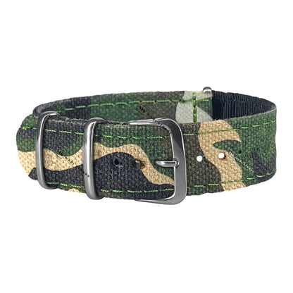 Multicam Tactical British Military Canvas Watch Strap