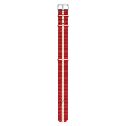 Red & Beige Diver British Military Watch Strap