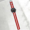 Red & Beige Diver British Military Watch Strap