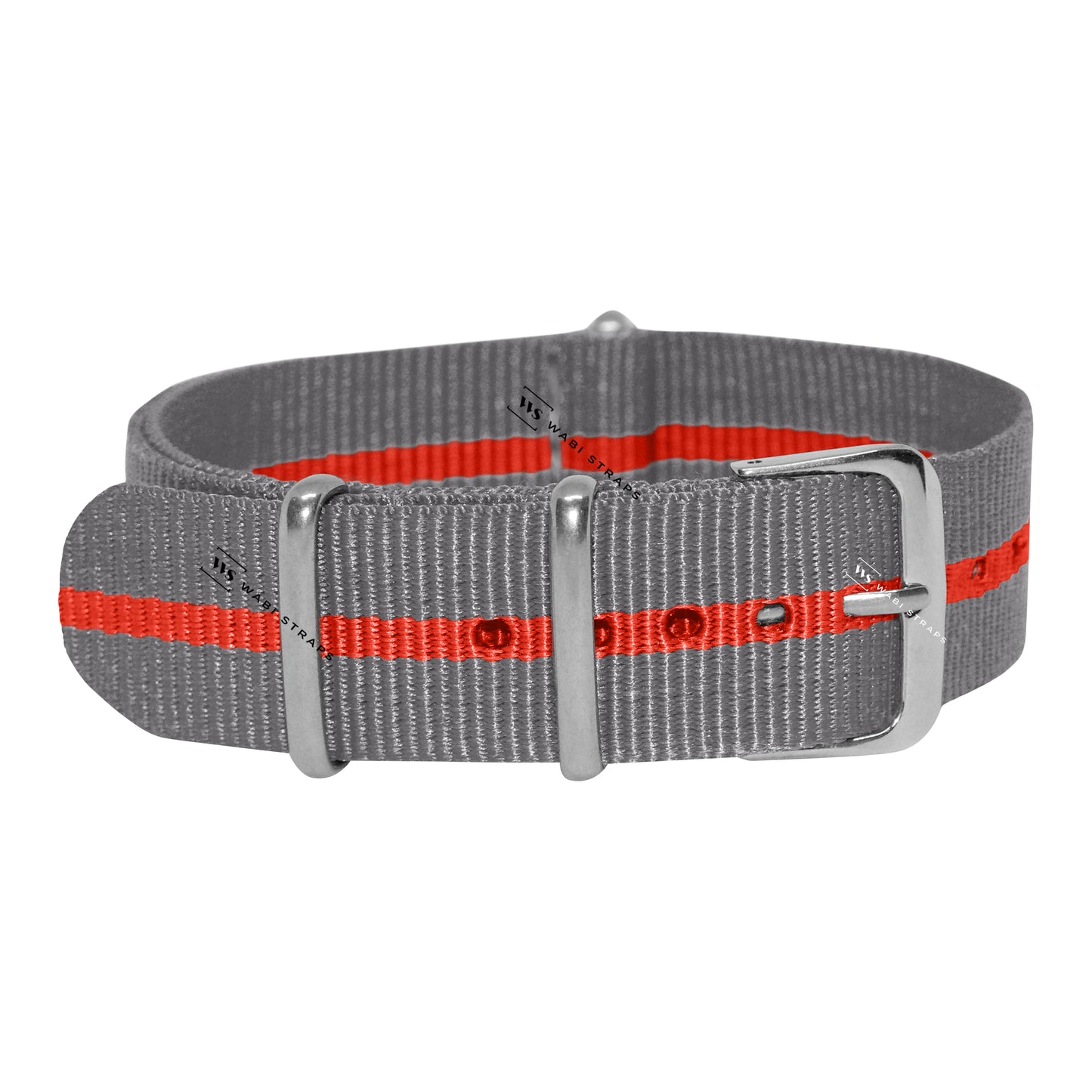 Grey & Orange Diver British Military Watch Strap