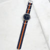 Navy Blue & Orange Diver British Military Watch Strap