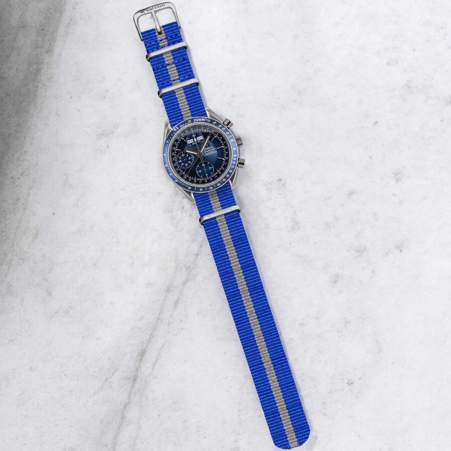 Blue & Grey Diver British Military Watch Strap