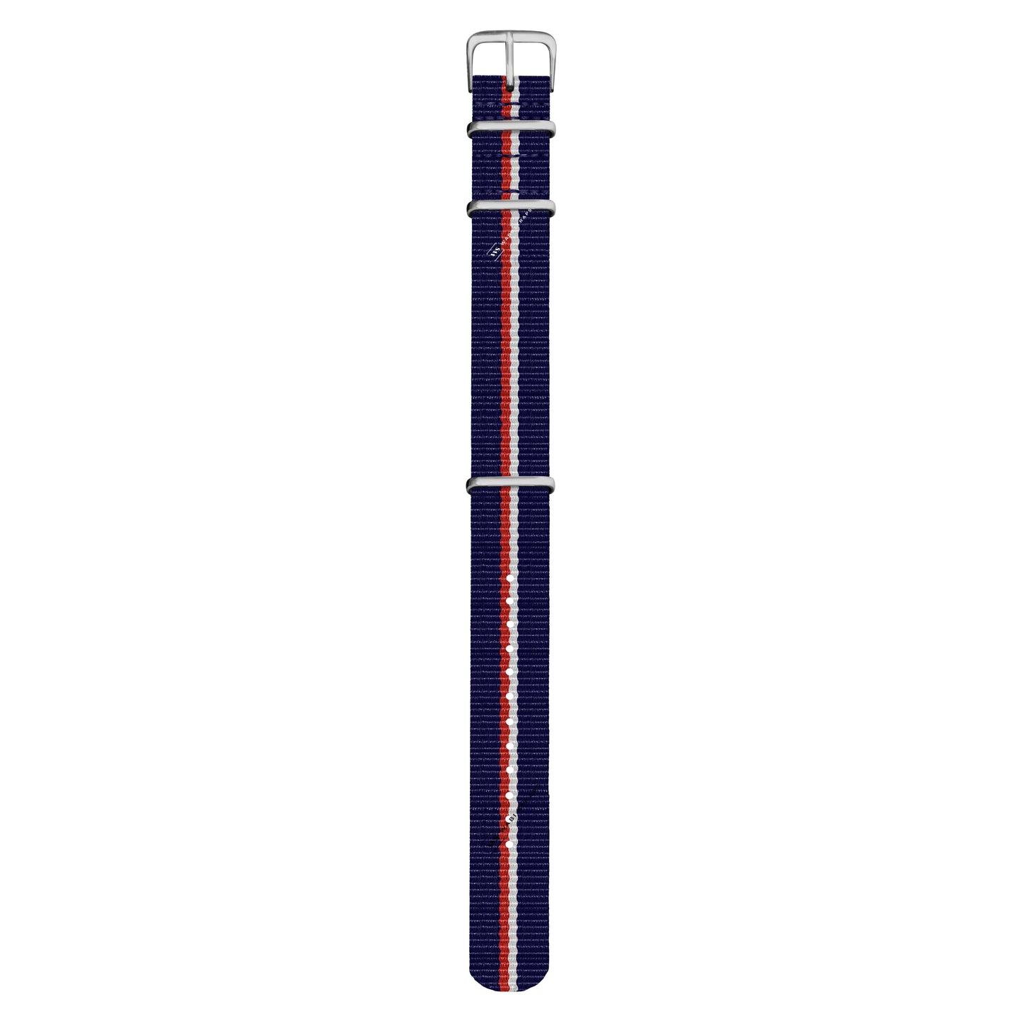 Navy Blue & Red/White Diver British Military Watch Strap