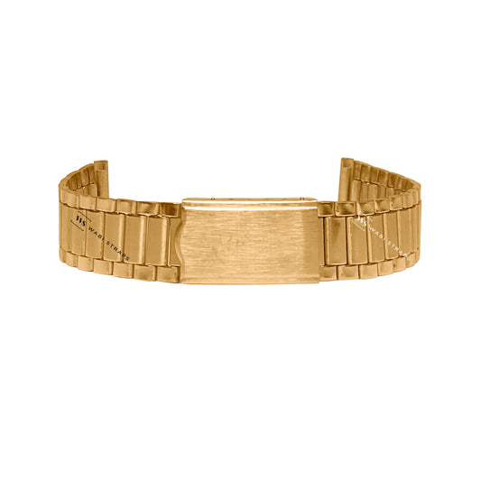 Gold Vintage Flat Link Speedy Metal Bracelet