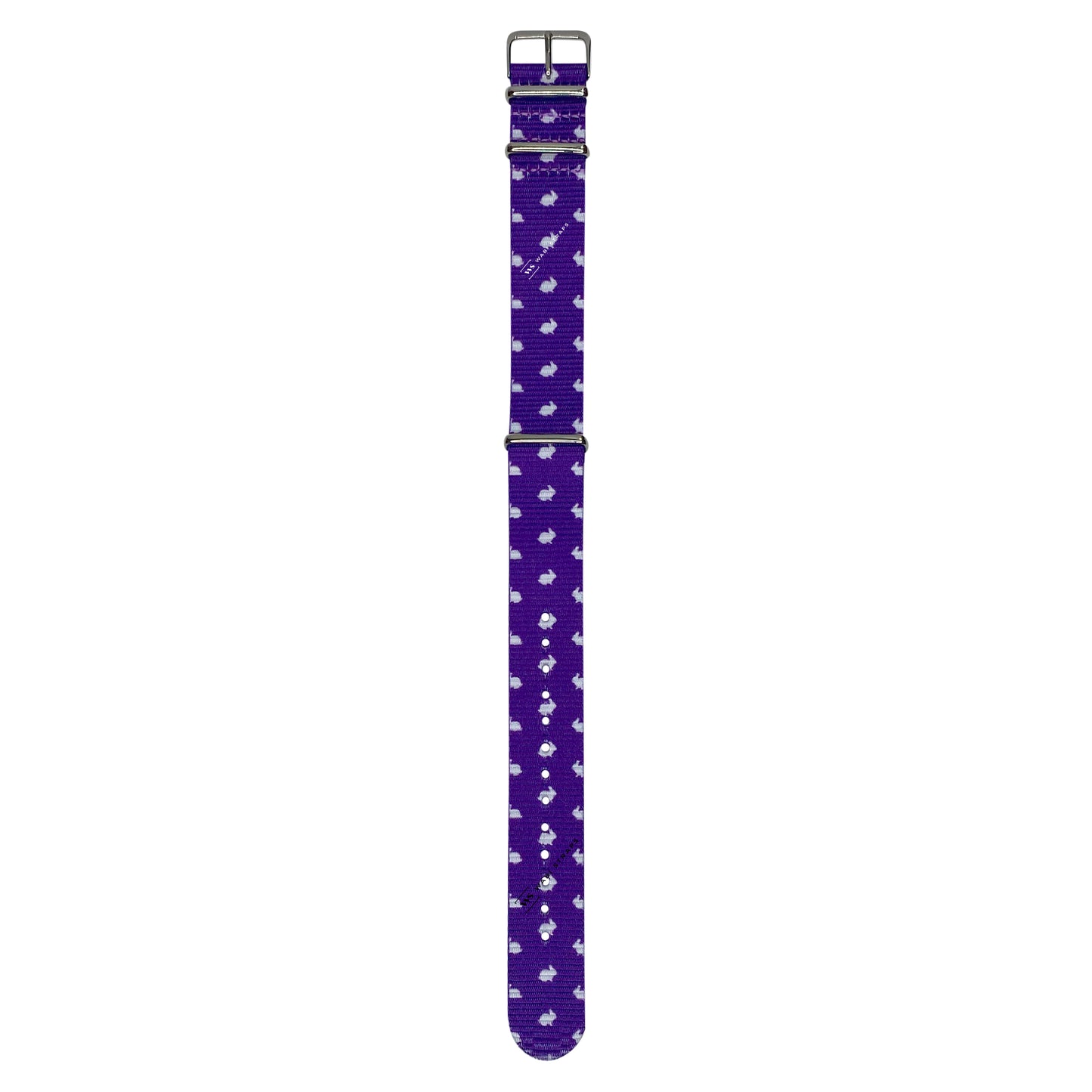 Purple Rabbit Motif Strap