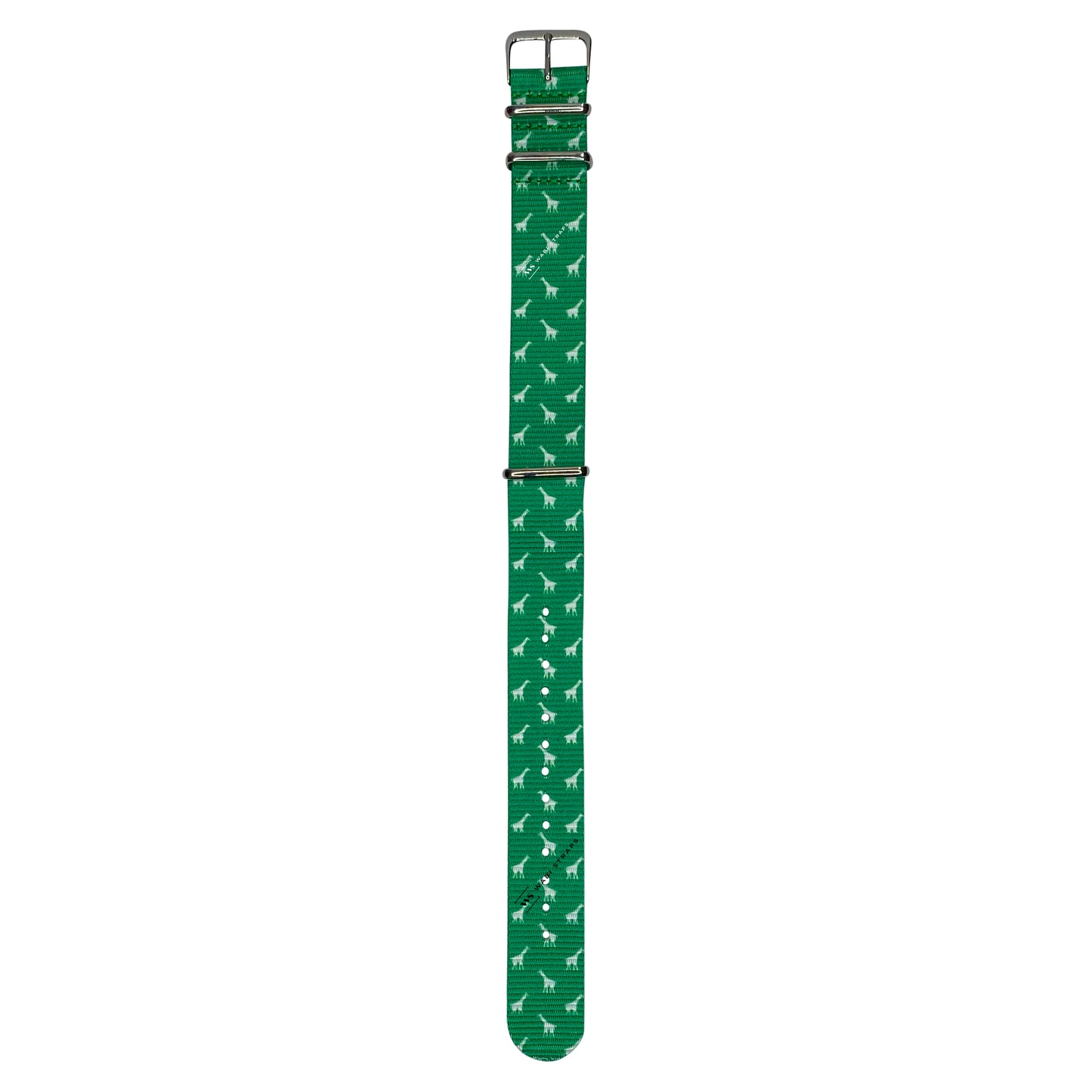 Green Giraffe Motif Strap