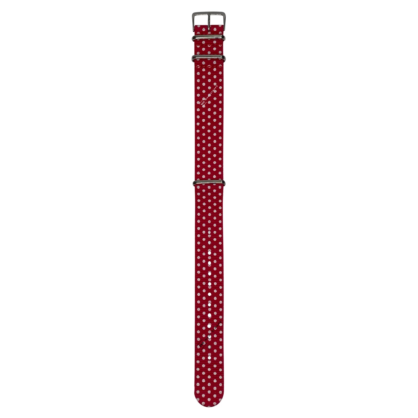 Pink Polka Dot Graphic Strap