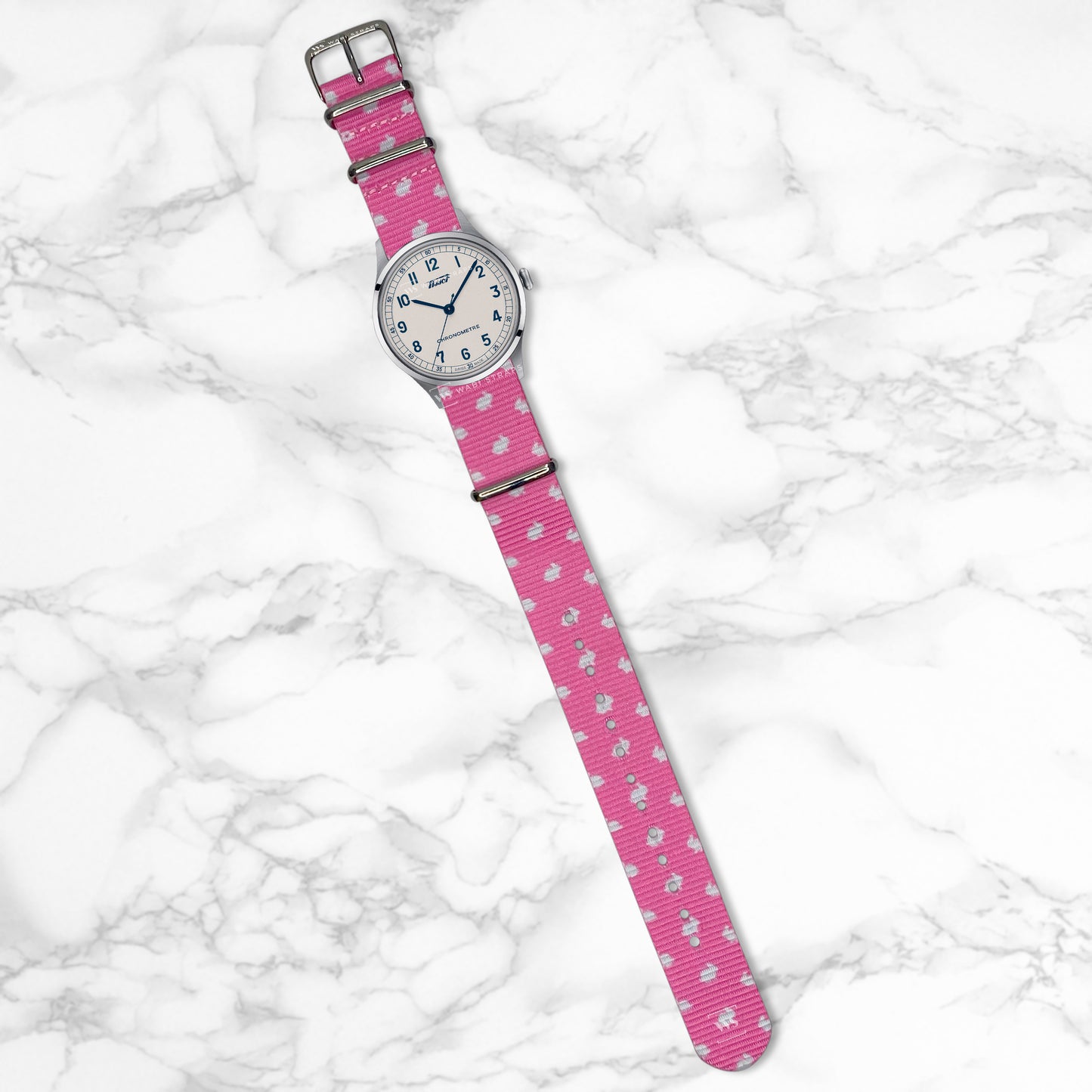 Pink Rabbit Motif Strap