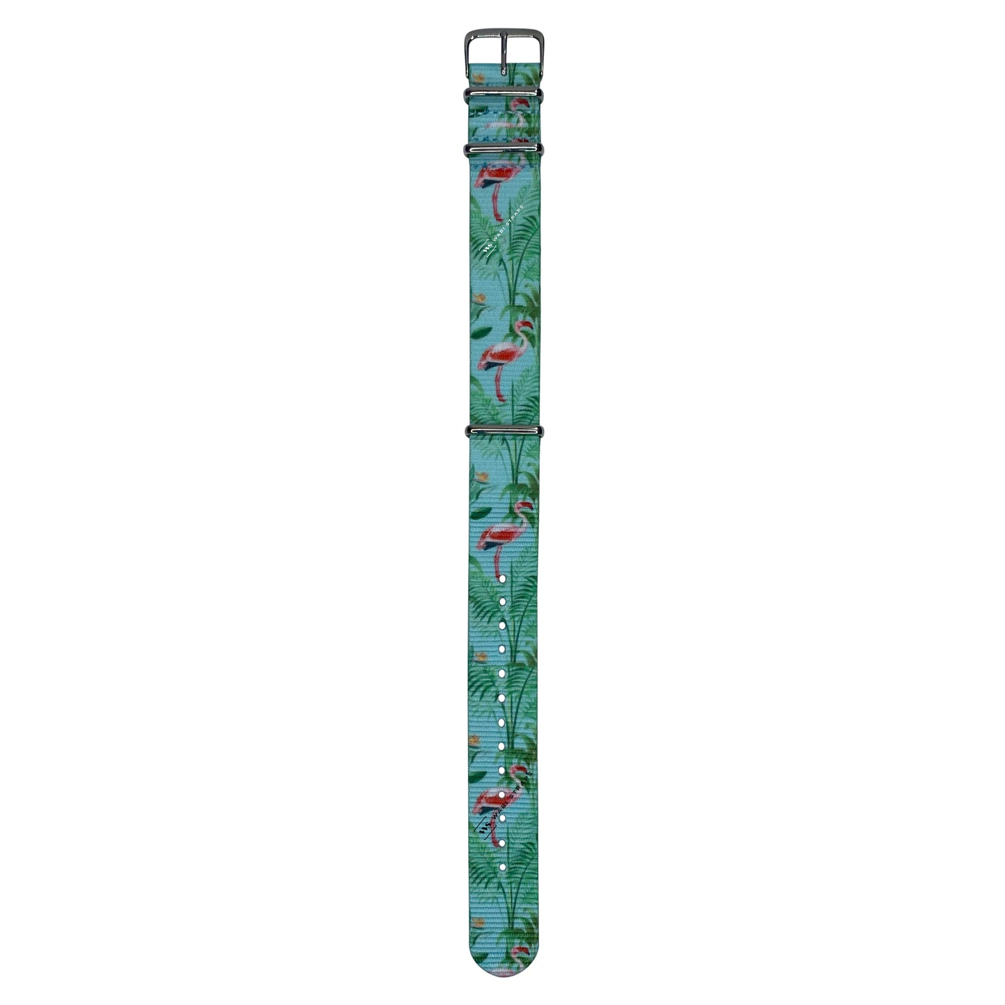 Ferns & Flamingos Printed Strap