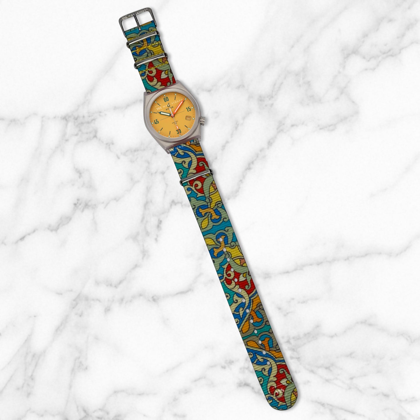 Colourful Paisley Printed Strap