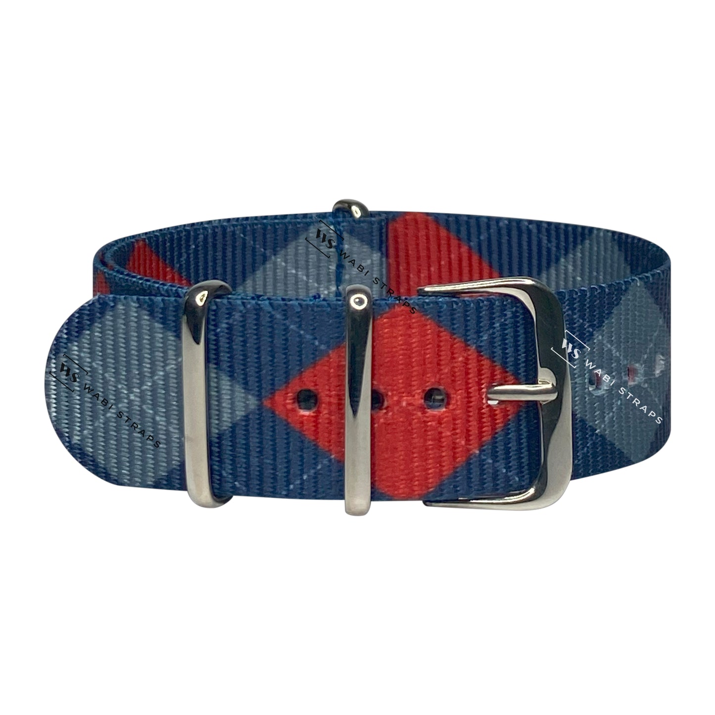 Preppy Argyle Graphic Strap