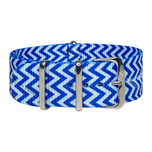 Ocean Chevron Graphic Strap