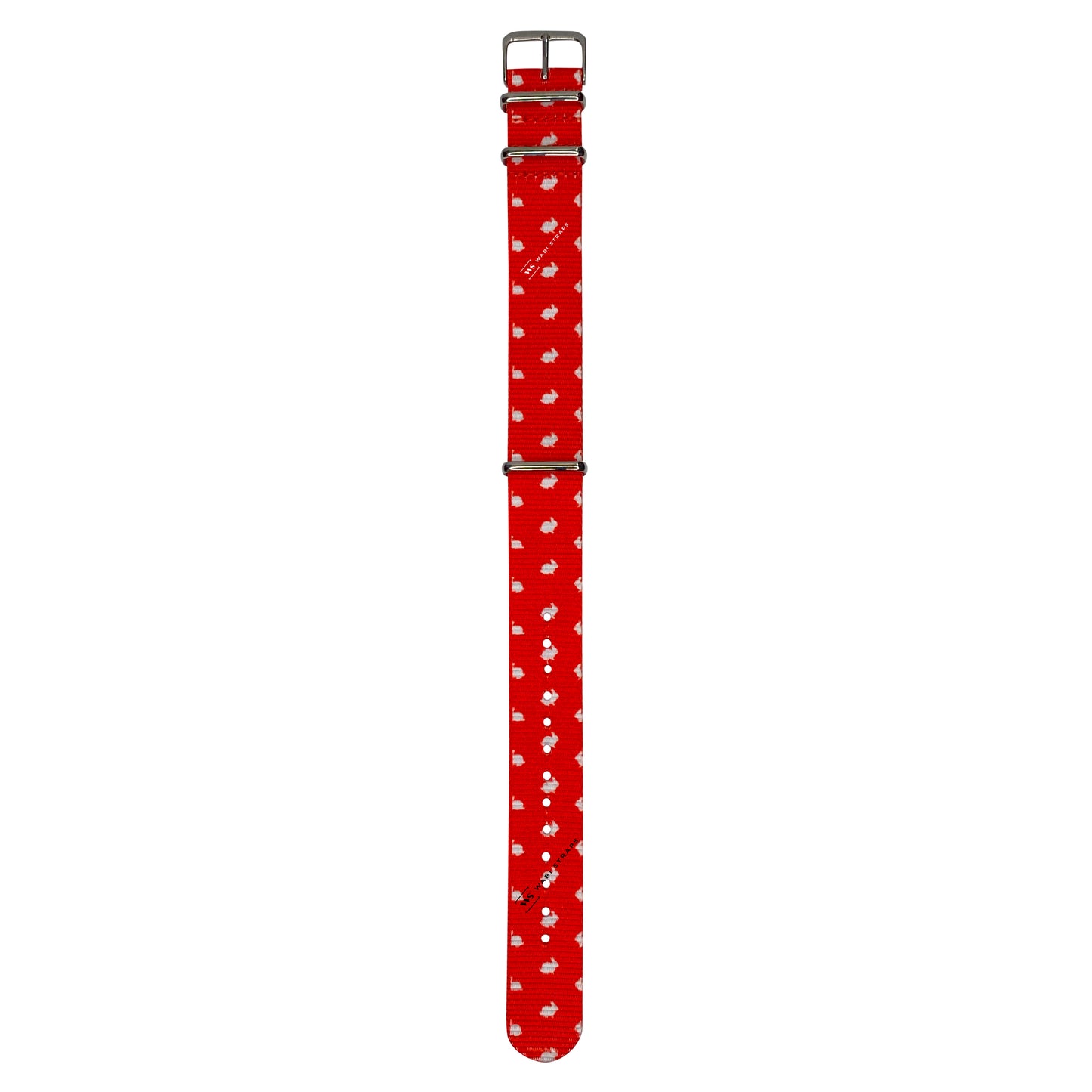 Red Rabbit Motif Strap