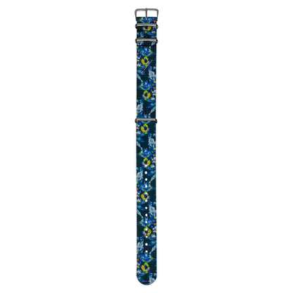 Pansy Floral Strap