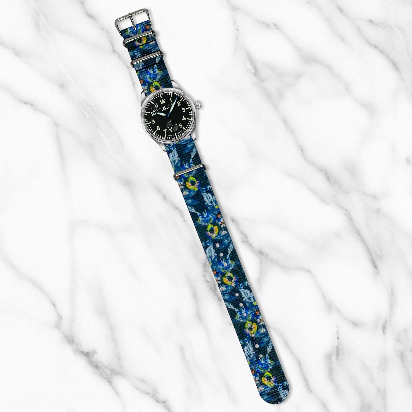 Pansy Floral Strap