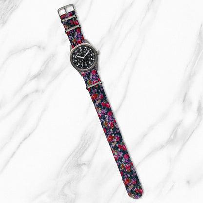 Geranium Floral Strap