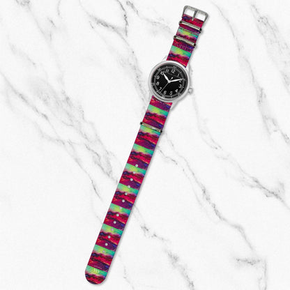 Iridescent Tie Dye Strap