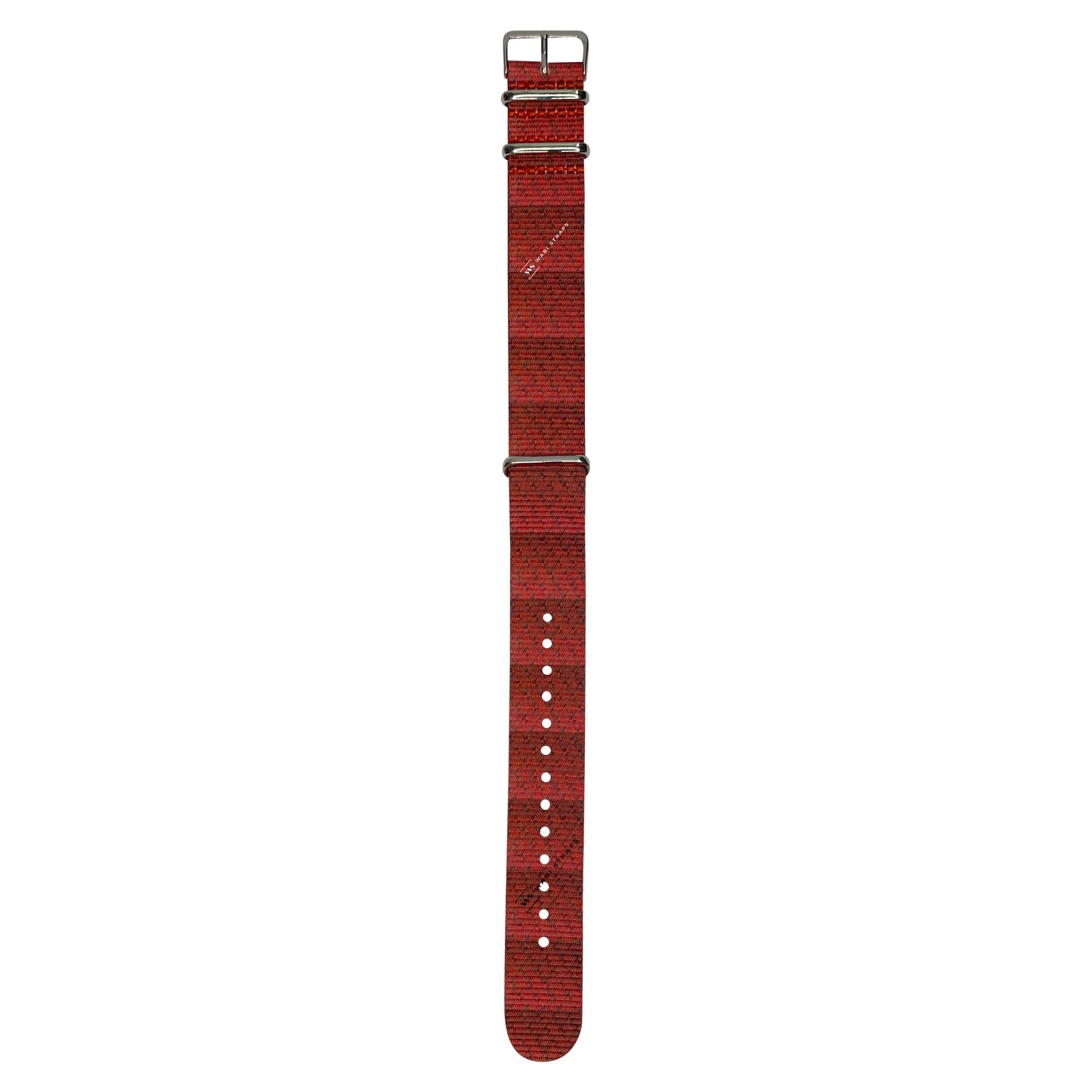 Burgundy Harlequin Graphic Strap