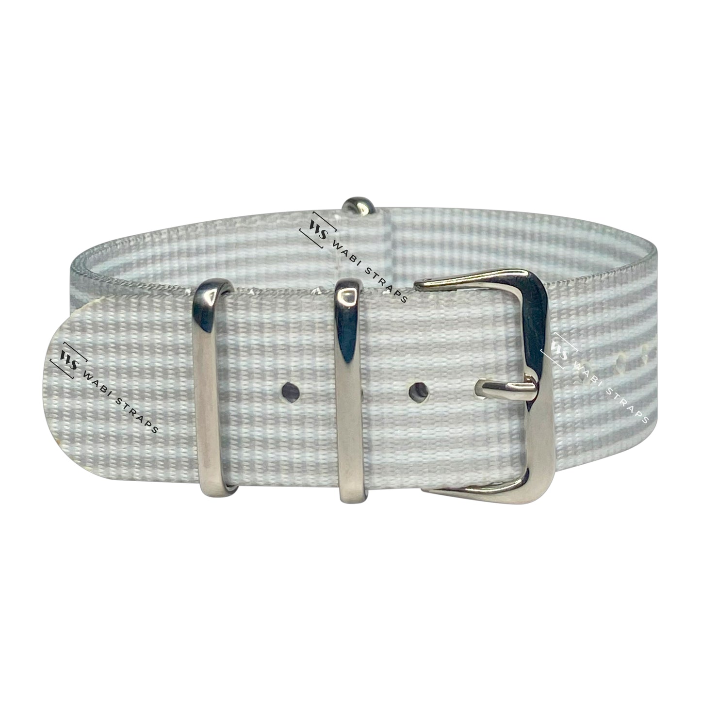 Pinstripe Grey Graphic Strap