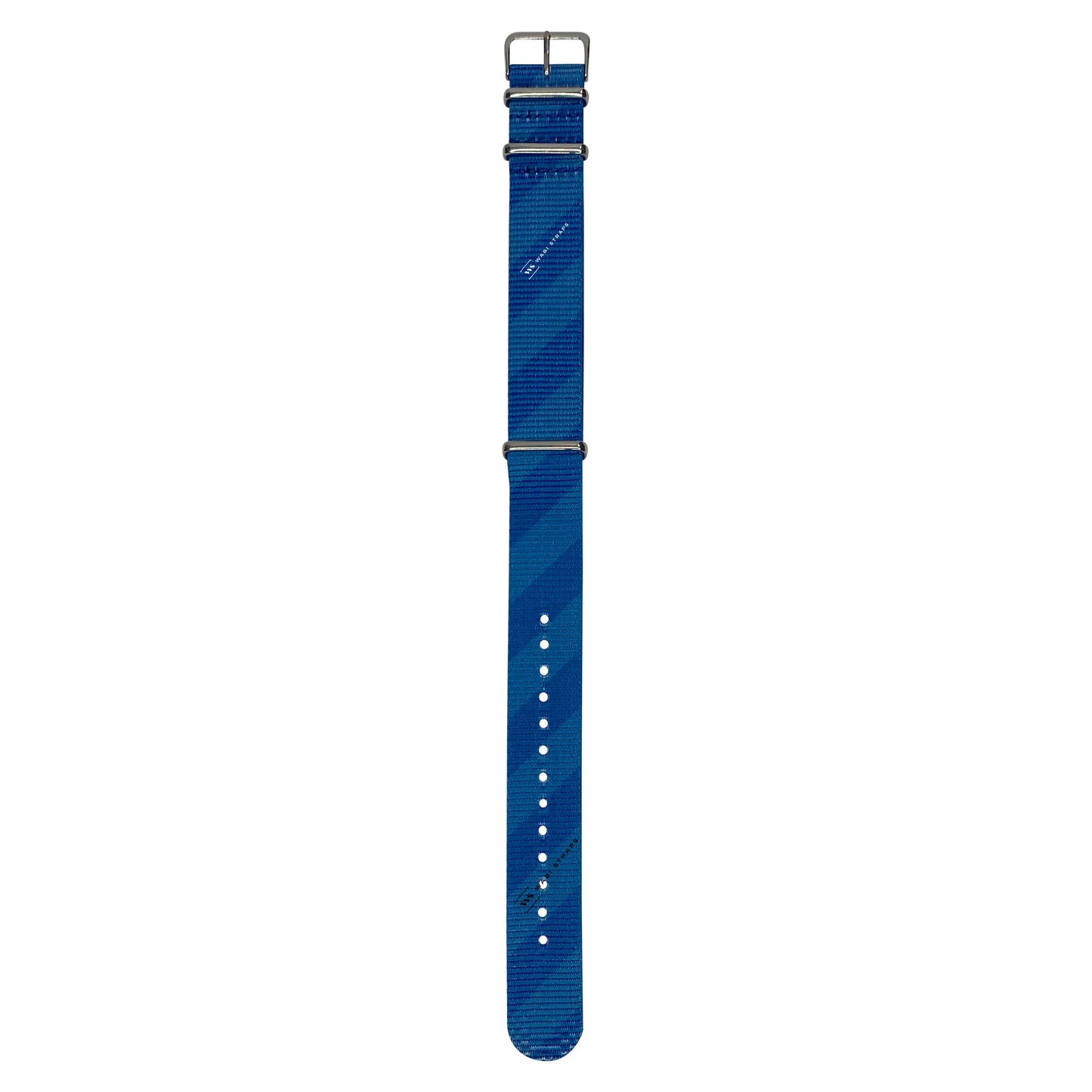 Regimental Blue Graphic Strap