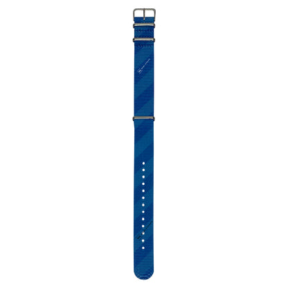 Regimental Blue Graphic Strap