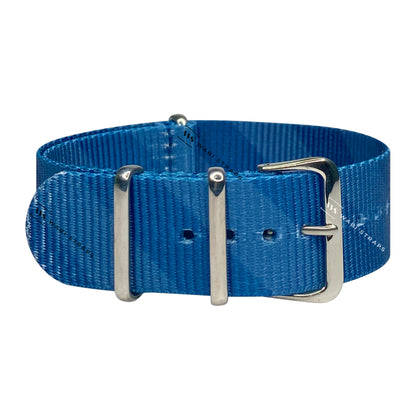 Regimental Blue Graphic Strap